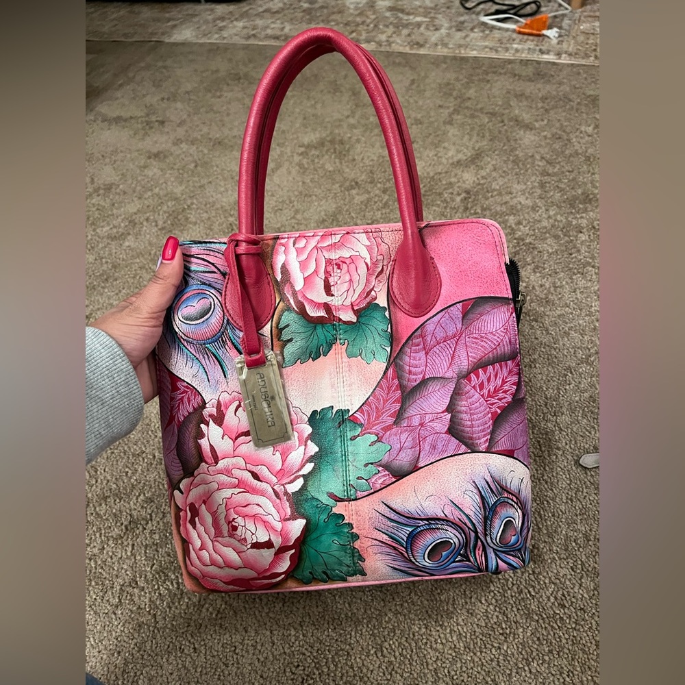 NEW ANUSHKA HAND PAINTED BAG